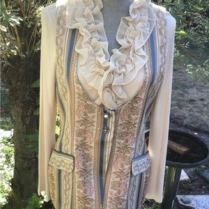 Very Retro Brocade Women’s Vest